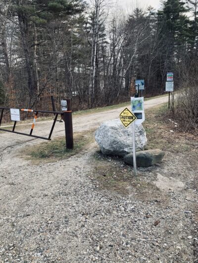 Whitman Spring Road Trail -- North Gate - Auburn, ME
