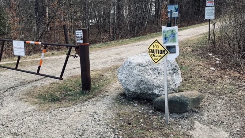 Whitman Spring Road Trail -- North Gate - Auburn, ME
