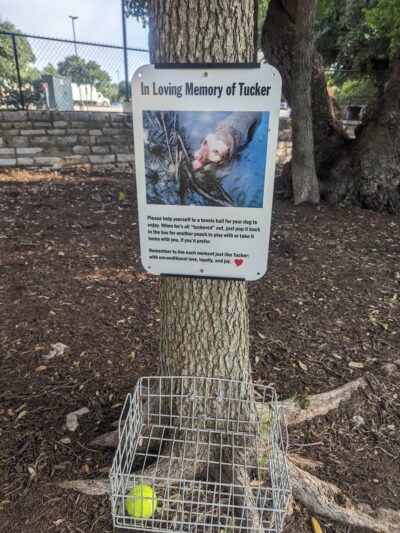 The Tucker Bowhart Dog Park - Austin, TX