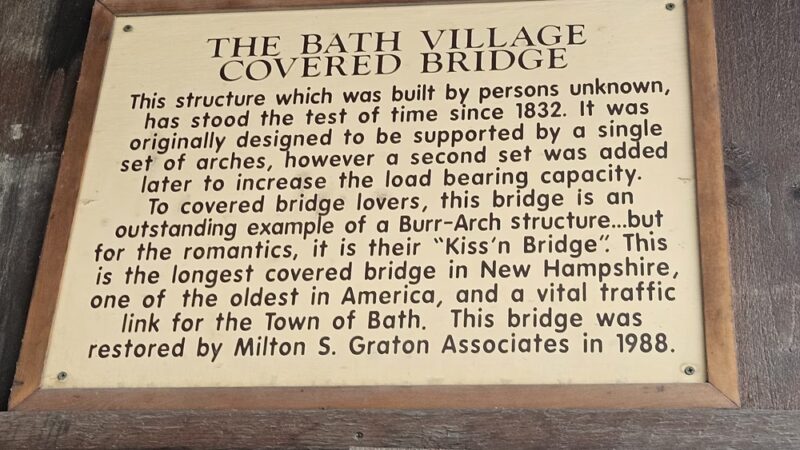 Ammonoosuc Rail Trail Parking - Bath, NH