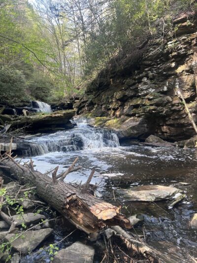 Cranberry Creek Cascades Waterfall - Beckley, WV