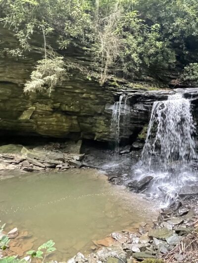 Cranberry Creek Cascades Waterfall - Beckley, WV