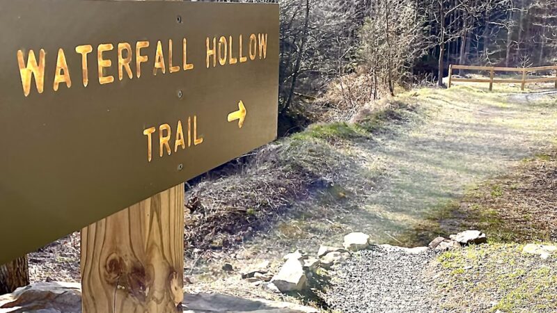Cranberry Creek Cascades Waterfall - Beckley, WV