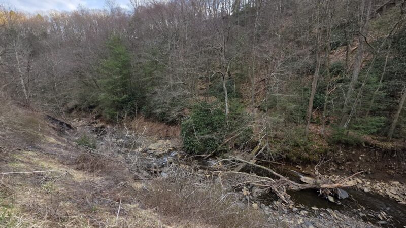 Cranberry Creek Cascades Waterfall - Beckley, WV