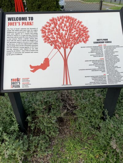 Joey’s Park - Belmont, MA