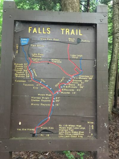 Falls Natural Trail, Rickett's Glen - Benton, PA