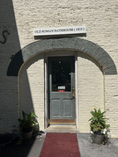 The Old Roman Bath House - Berkeley Springs, WV