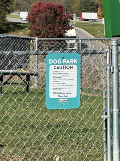Dog Park at Love’s Travel Stops - Bidwell, OH