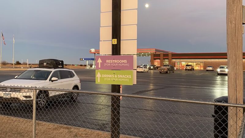 Cimarron Travel Center Dog Park - Billings, OK