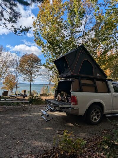 Oceanfront Camping at Reach Knolls - Brooklin, ME