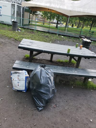 Bandshell Picnic Tables - Brooklyn, NY