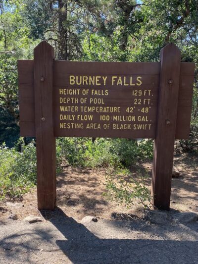 McArthur-Burney Falls Memorial State Park - Burney, CA