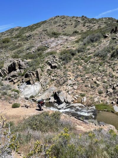 Kitchen Creek Falls Trailhead - Campo, CA