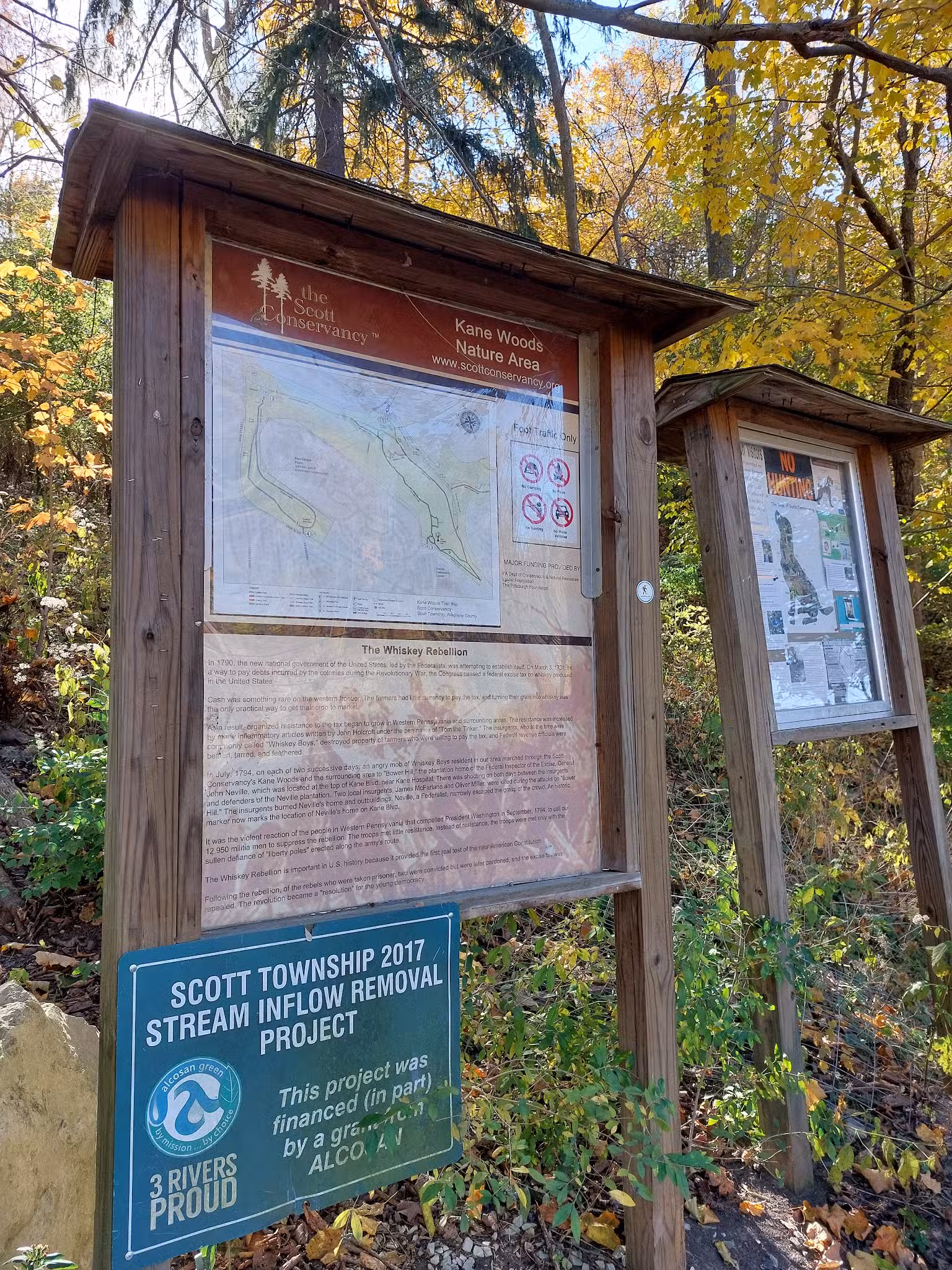 Kane Woods Nature Area - Scrubgrass Run Trailhead - Carnegie, PA
