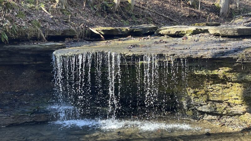 Waterfall Trail, Settlers Cabin Park - Carnegie, PA