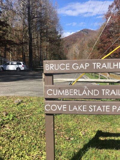 Bruce Gap (Cove Creek) Trailhead of the Cumberland Trail - Caryville, TN