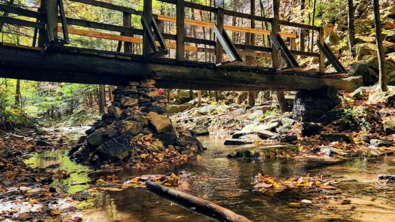 Triple Falls Parking Lot - Caryville, TN