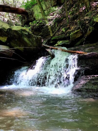 Triple Falls Parking Lot - Caryville, TN