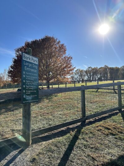 Bark Park at Pennsbury Township Municipal Park - Chadds Ford, PA