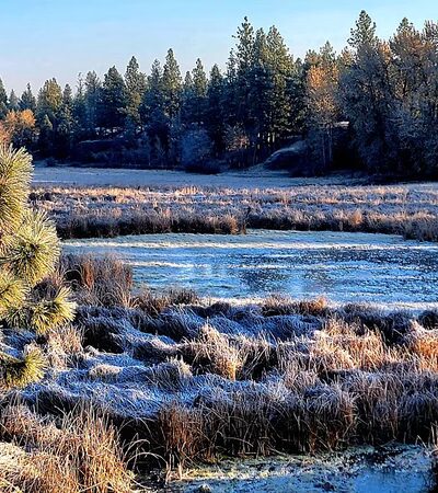 Columbia Plateau State Park Trail - Amber Lake Trailhead - Cheney, WA