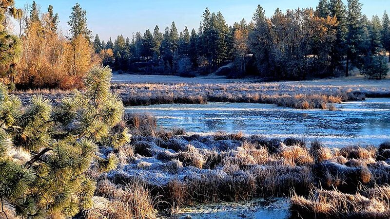 Columbia Plateau State Park Trail - Amber Lake Trailhead - Cheney, WA
