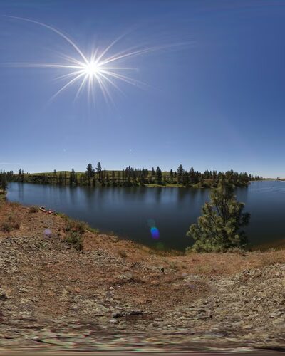 Columbia Plateau State Park Trail - Amber Lake Trailhead - Cheney, WA
