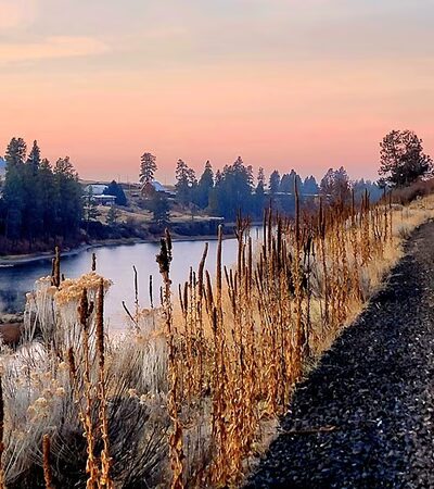 Columbia Plateau State Park Trail - Amber Lake Trailhead - Cheney, WA