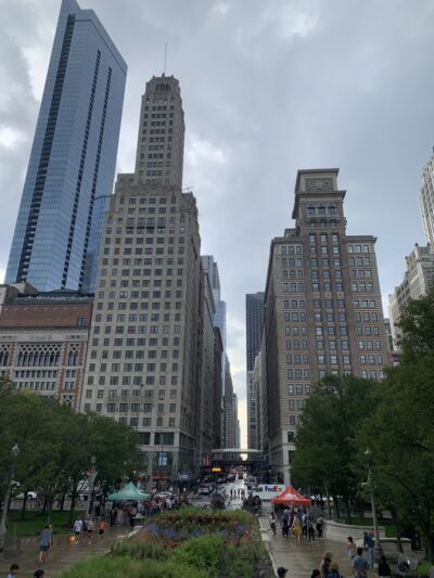 Park downtown - Chicago, IL