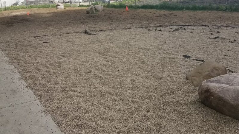 Temporary dog park - Chicago, IL