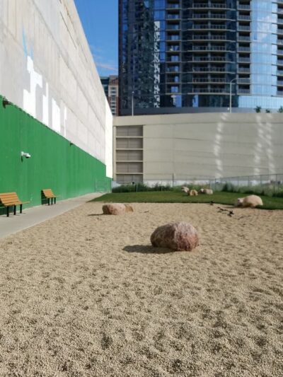 Temporary dog park - Chicago, IL