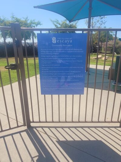 Escaya Dog Park - Chula Vista, CA