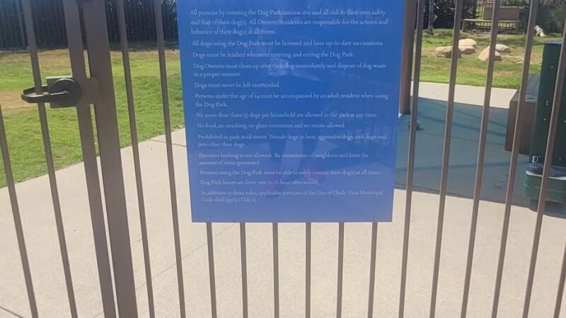 Escaya Dog Park - Chula Vista, CA