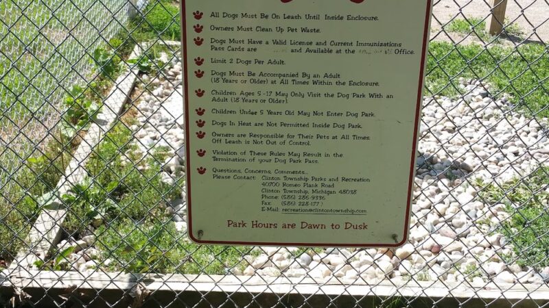 Civic Center Park-Dog Park - Clinton Township, MI