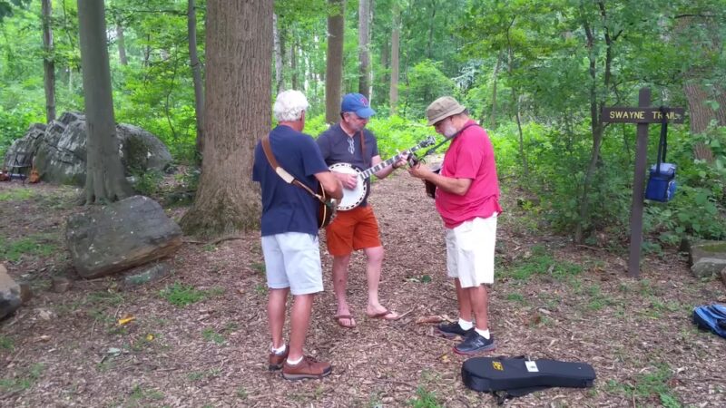 Hibernian park open area trail - Coatesville, PA
