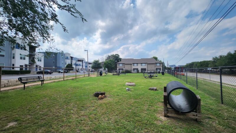 Stadium view dog park - College Station, TX