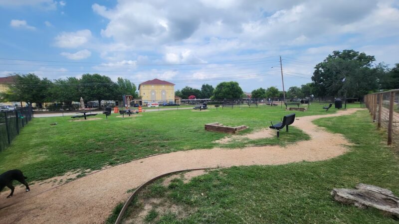 Stadium view dog park - College Station, TX