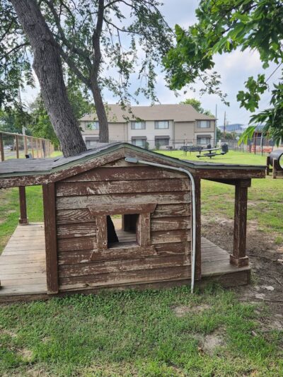 Stadium view dog park - College Station, TX