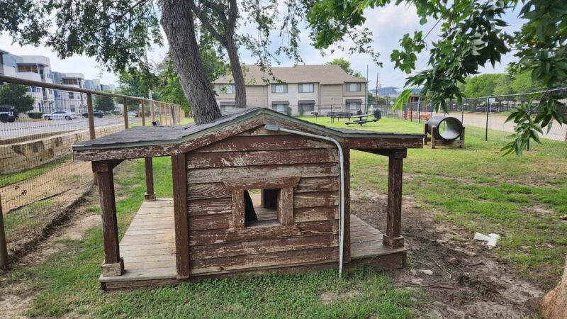 Stadium view dog park - College Station, TX