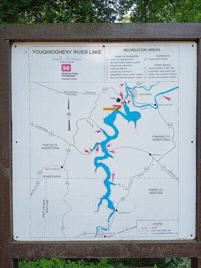 Youghiogheny Dam Poplar Hollow - Confluence, PA