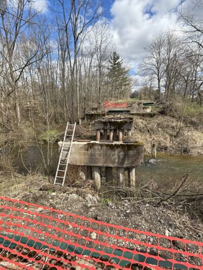 Ernst Trail McMichael Rd / Brown Hill Road Trailhead - Conneaut Lake, PA