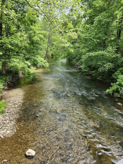 Watt's Mill North Country Trail - Trailhead - Darlington, PA