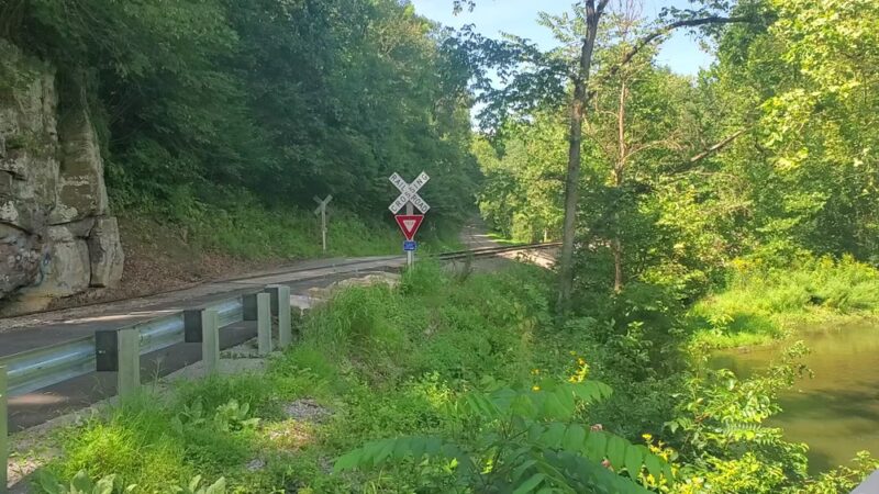 Watt's Mill North Country Trail - Trailhead - Darlington, PA