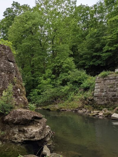 Watt's Mill North Country Trail - Trailhead - Darlington, PA