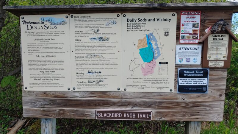 Blackbird Knob Trailhead - Davis, WV