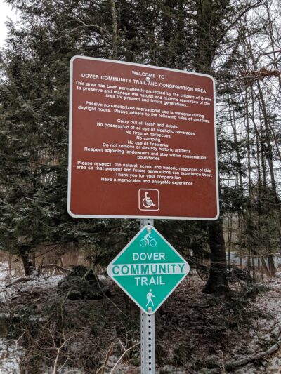 Dover Community Trail - Watson Road Trailhead - Dover, NH
