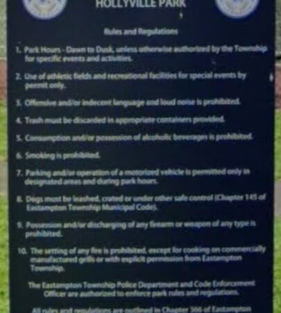 Hollyville Park - Eastampton Township, NJ