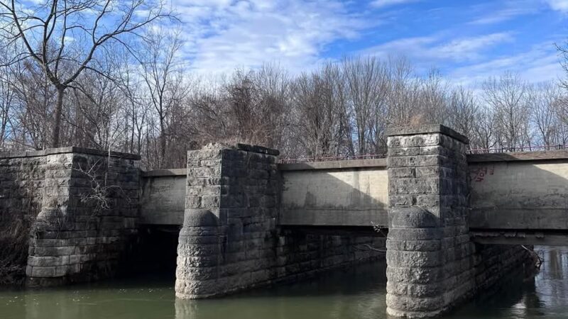Limestone Creek Aqueduct, Old Erie Canal - Fayetteville, NY