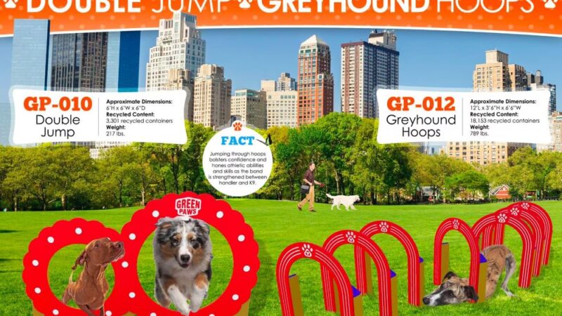 Green Paws dog park Equipment - Ferguson, KY