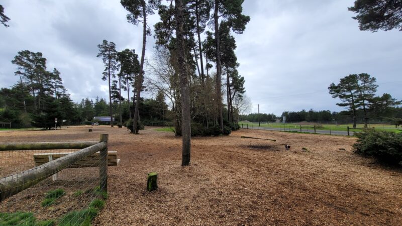Dog park and parking - Florence, OR