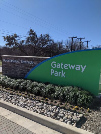 Gateway Park North Entrance - Fort Worth, TX